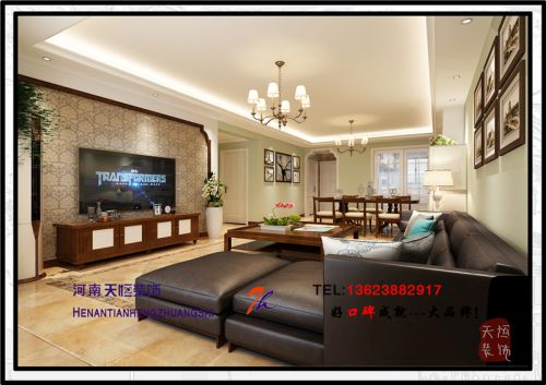 洛陽(yáng)寶龍17號(hào)樓01戶型---天恒裝飾設(shè)計(jì)施工