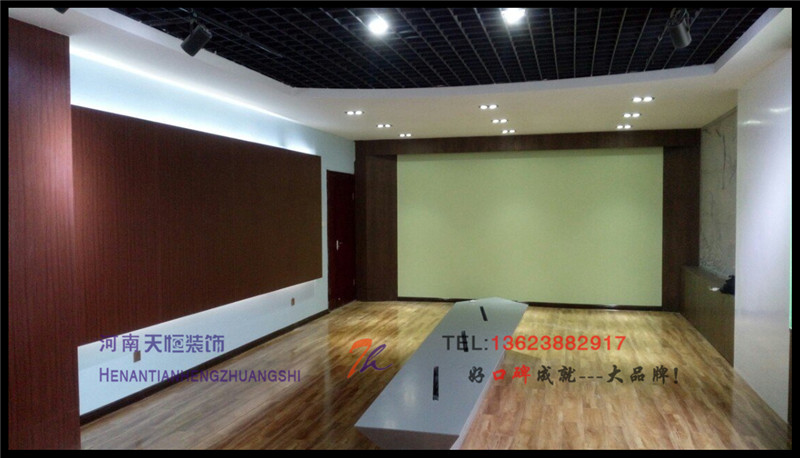 【洛陽裝修】部隊(duì)榮譽(yù)室天恒設(shè)計(jì)施工裝修日記手機(jī)隨拍