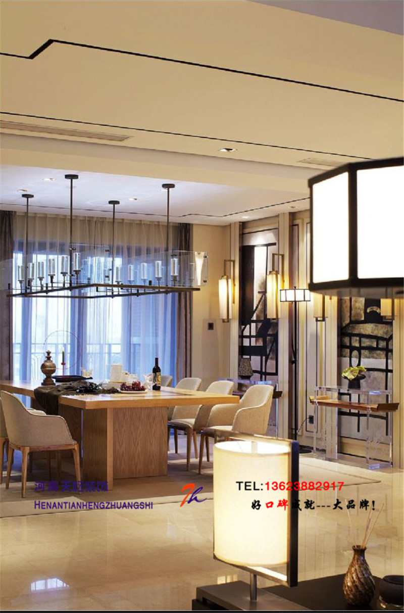洛陽裝修公司設(shè)計(jì)施工建業(yè)桂圓3號樓案例